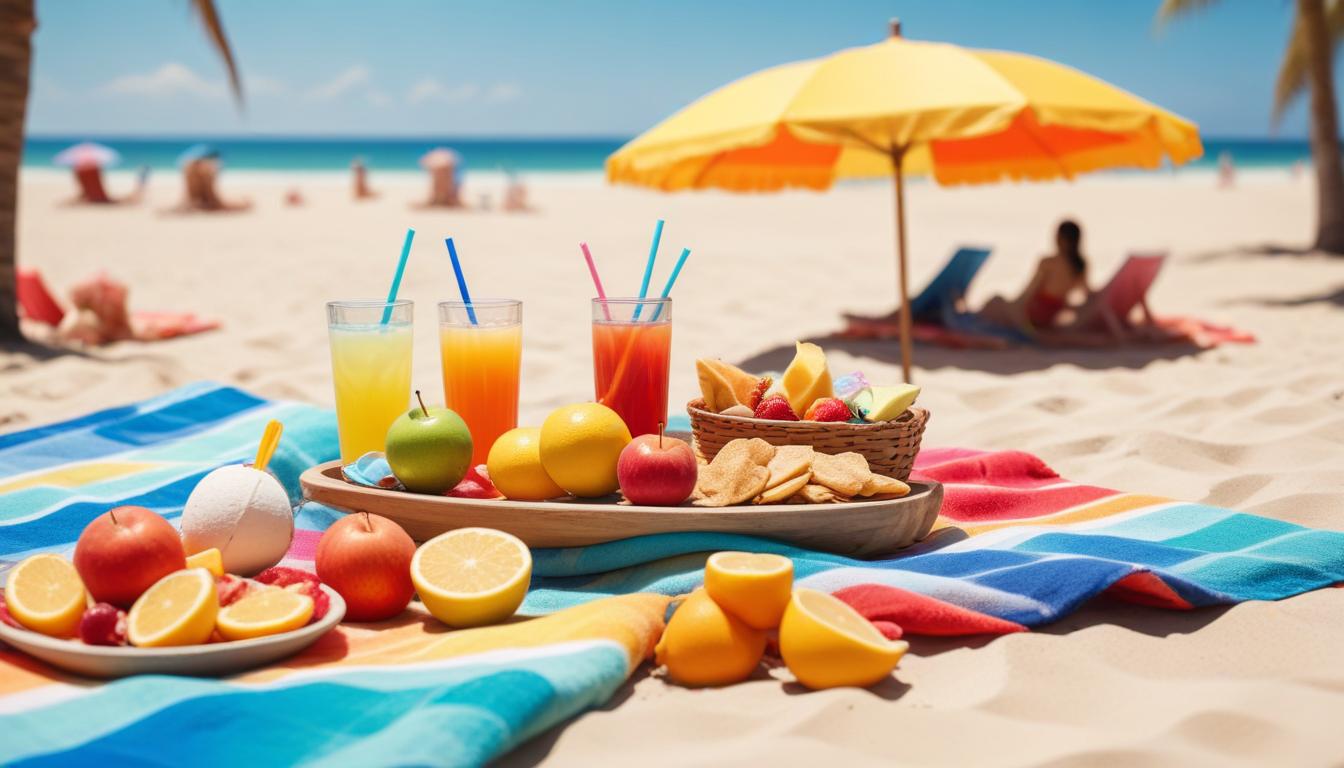 Plajda Yapılacak Piknik için Önerilen Atıştırmalıklar