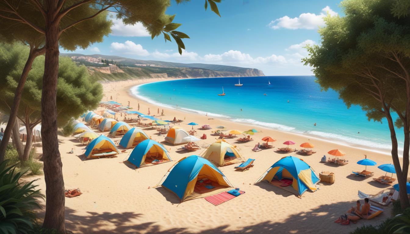 Akdeniz'in Eşsiz Plajlarında Unutulmaz Kamp Deneyimi